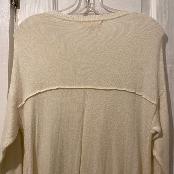 Altar D' State knit cotton sweater white dress sz M - Picture 5 of 6